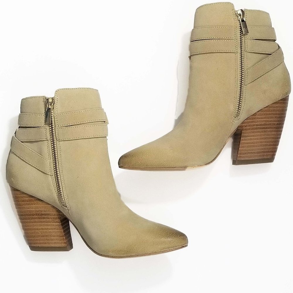 Pelle Moda Distressed Suede Boots NWT 6.5